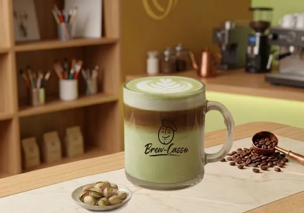 Hot Pistachio Latte